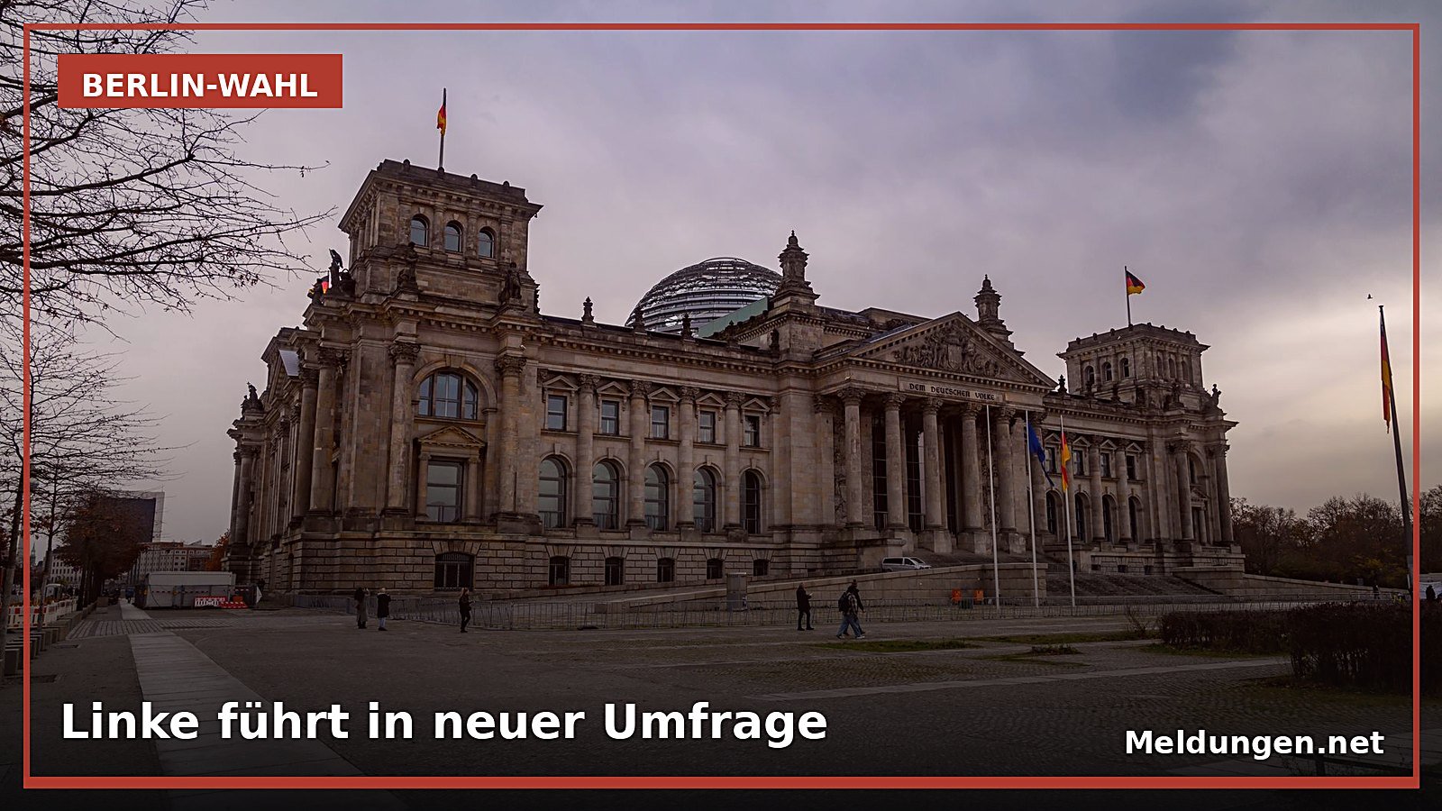 Berlin-Wahl 2026: Linke führt mit 22 Prozent, CDU und AfD gleichauf bei 18 Prozent