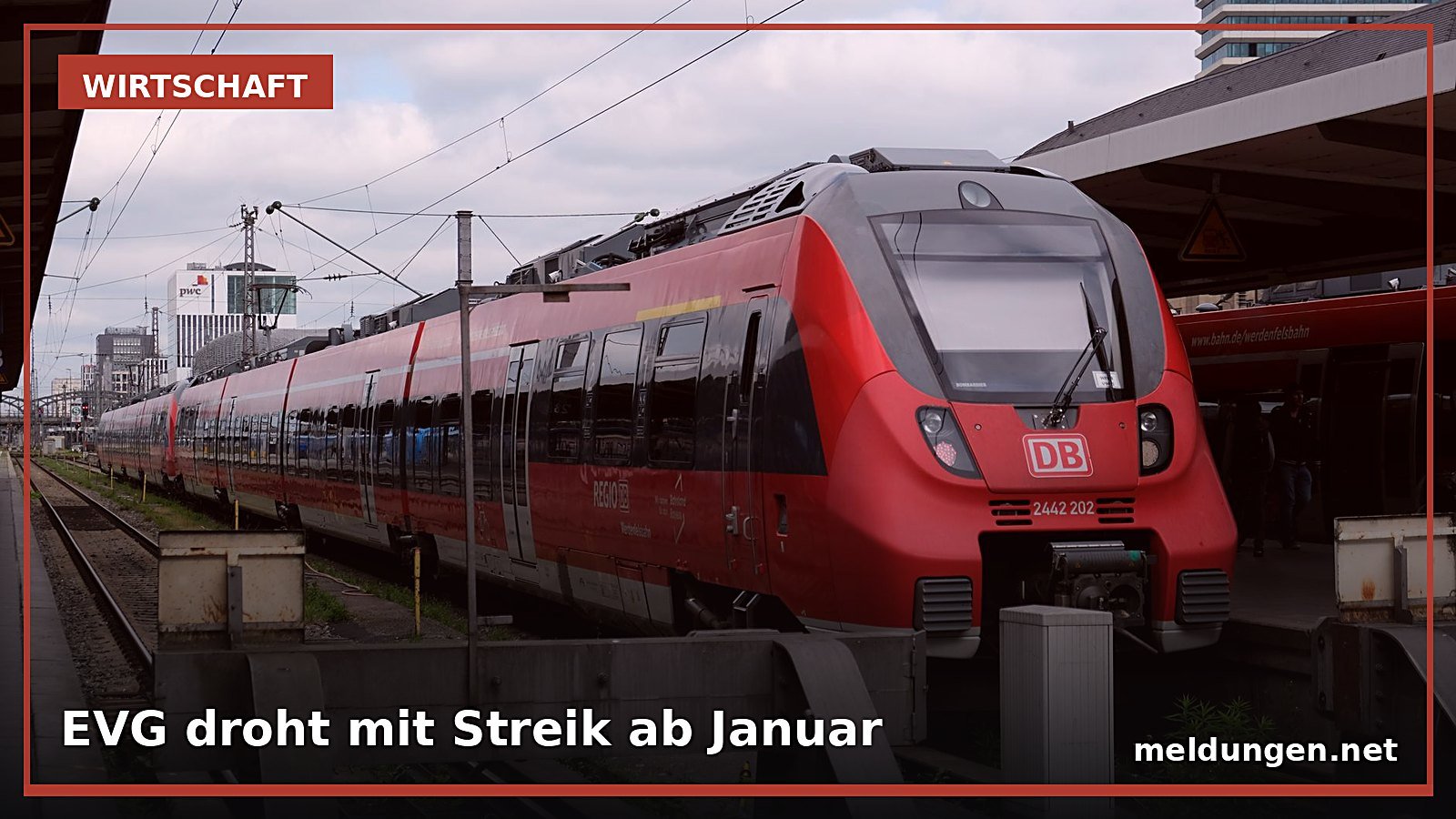 EVG droht mit Streik ab Januar 2027: Gewerkschaft fordert Schutzgesetz für Zugbegleiter