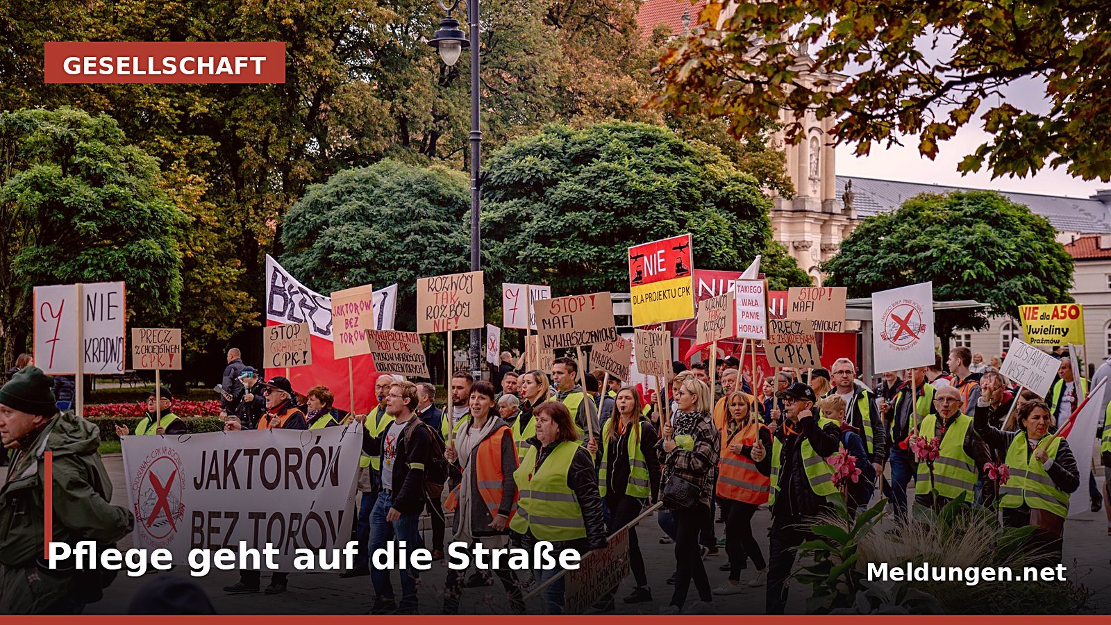 Pflege geht auf die Straße: Demonstration am 24. August in Erfurt gegen das PNOG
