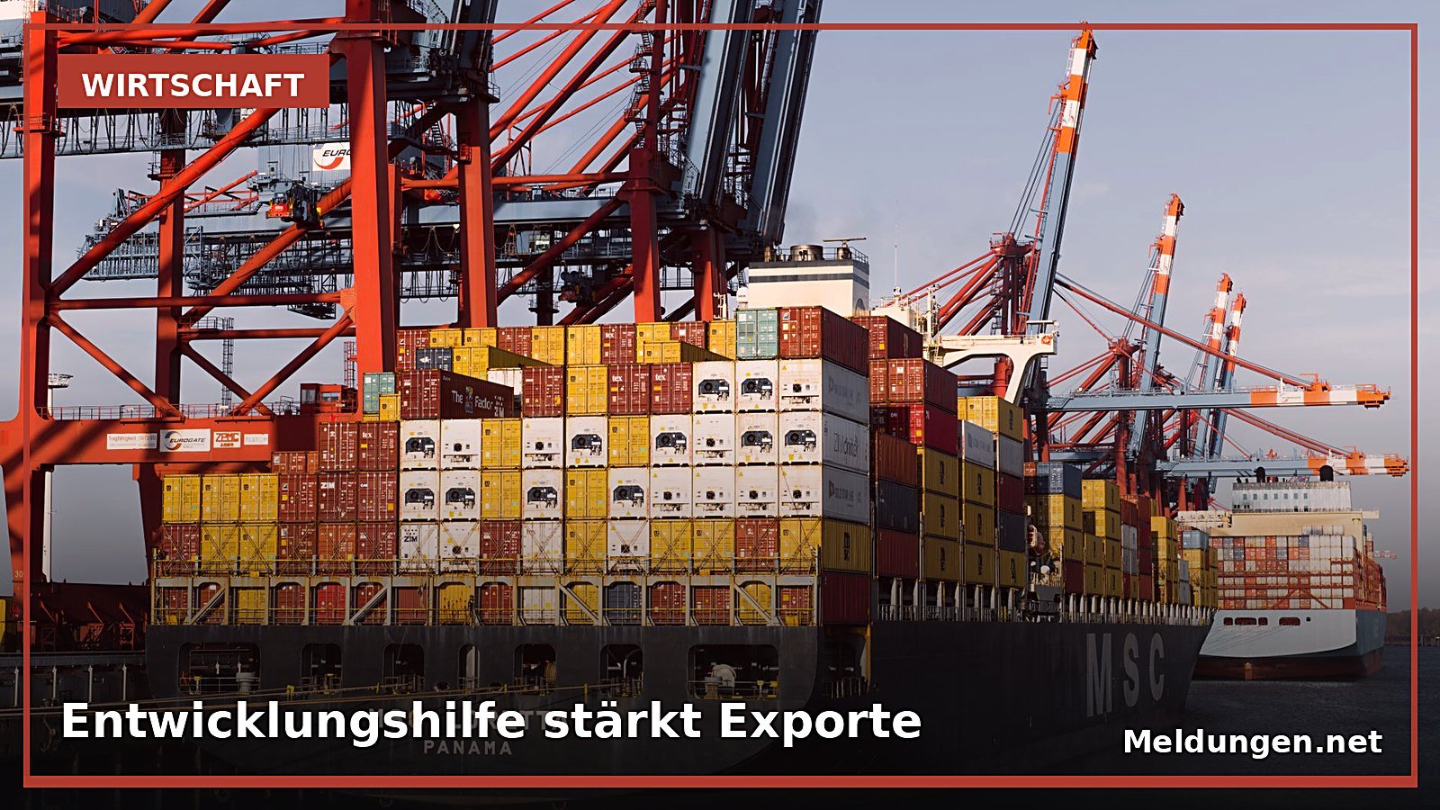 KfW-Studie: Jeder Euro Entwicklungshilfe bringt 2,50 Euro Exportwachstum