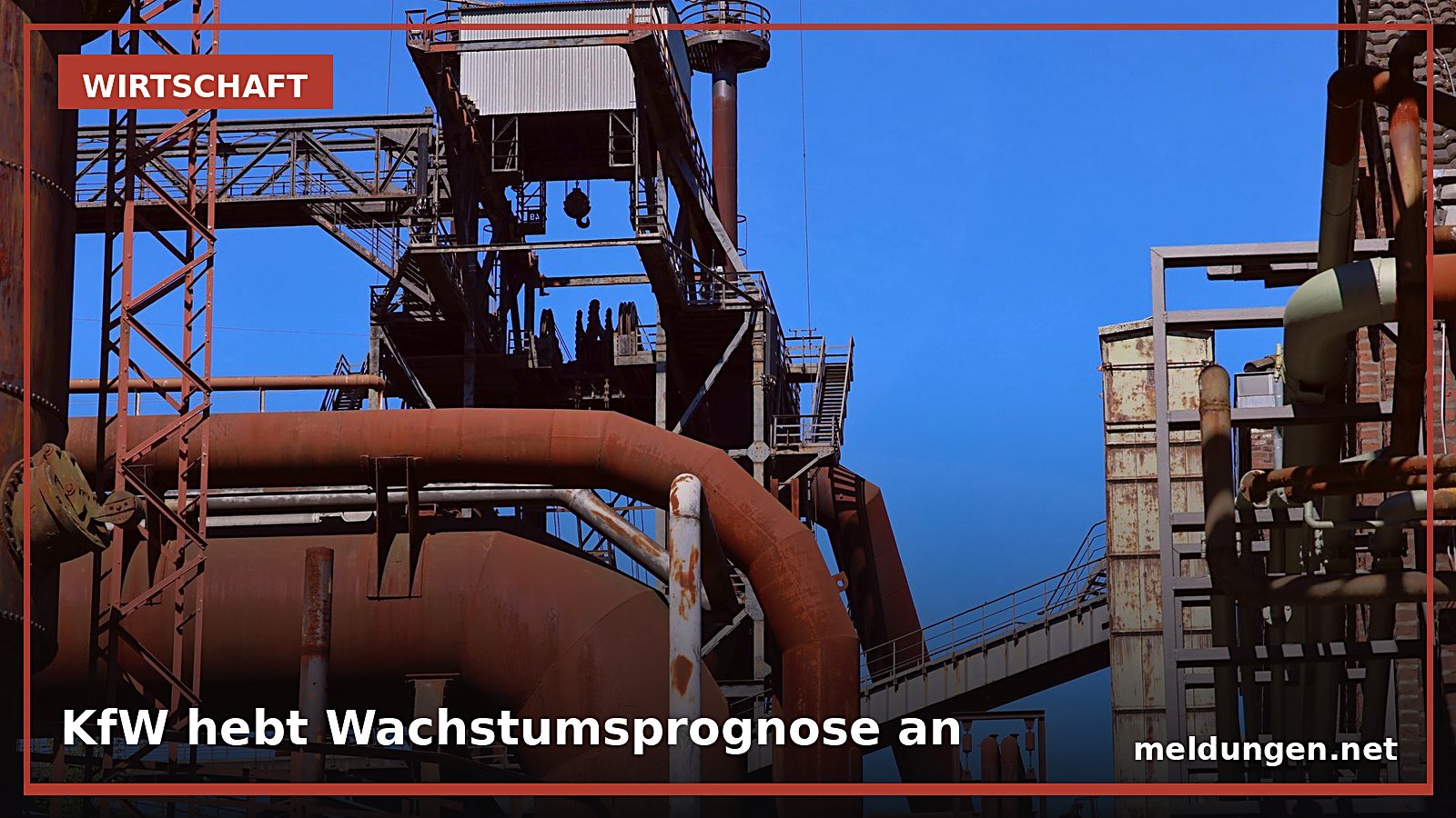 KfW hebt Wachstumsprognose für Deutschland auf 1,1 Prozent an