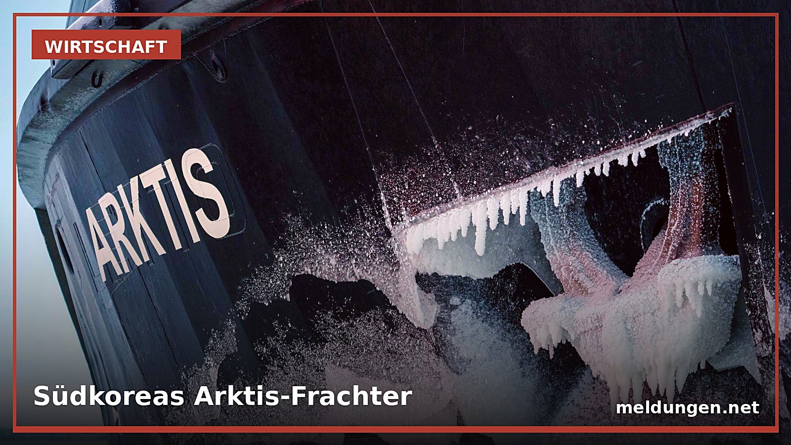 Südkorea schickt erstmals Frachter über die Arktis nach Europa